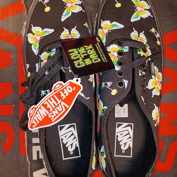 Vans Men's 8.5/Women's 10 Authentic Stacked Morph Blackout Glow In The Dark - Picture 8 of 14